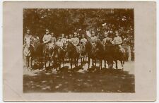Russian Cavalry , Boy on Horse , Vintage Photo Postcard,  Military , WWI ? picture