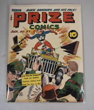 Prize Comics #27 1943 WARTIME COMIC  MUST SEE picture