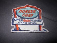 Vintage BURGER CHEF Uniform PATCH picture