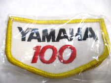 Vintage Yamaha 100 LS2 LT2 DT100 YZ100 &More NOS Jacket Vest Patch 3 1/2