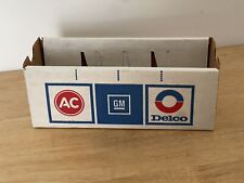 GM AC Delco Cardboard Storage Box, Display Box Parts Department picture