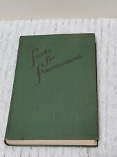 Masonic 1953 Facts For Freemasons Book By Harold V.B. Voorhis 33° Mason Vintage picture