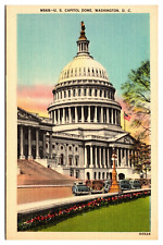 Vintage US Capitol Dome, Washington, D.C. Postcard picture