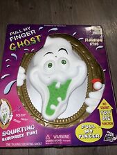 Halloween Pull my Finger Squirting Ghost Squirts Water RARE Eyes Flash Animated picture