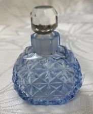 Antique Victorian Rare Small Cut Crystal Perfume Smelling Salts Bottle Soft picture