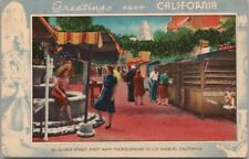 1940s Los Angeles, California Postcard 