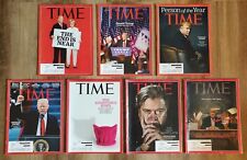 TIME Magazine Lot Donald Trump President of the United States Bannon POTUS MAGA  picture