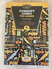 10 CARDBOARD GOLD New Current Comic Toploaders Top Loaders 7x10 3/4 Clear  picture