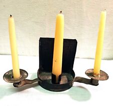 Hand Made Antique Three (3) Candle Sconce (circa 1800’s) from New England picture