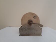 Ohioan The Cleveland Quarries Hand Crank Stone GRINDING WHEEL Knife Sharpener picture