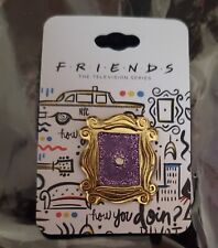 Friends Enamel Pin: Monica's Purple Door with Gold Frame Glittery NWT picture