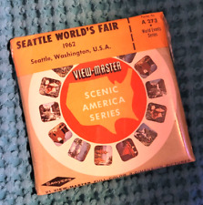 Rare SEALED A273 Seattle World's Fair 1962 Washington view-master 3 Reels Packet picture