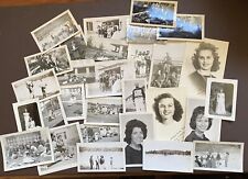San Diego California San Dieguito High 1945 Seniors Lot of 25 Vintage Photos picture