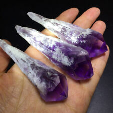 60g Natural Amethyst Geode Druzy Stone Cluster Quartz Crystal Point Wand Healing picture