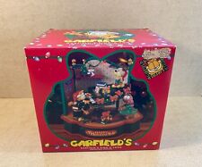 1996 Garfield Sing-A-Long Collectible Musical Holiday Display Moves Tested picture