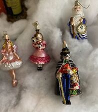 lot of 4 old world christmas ornaments picture