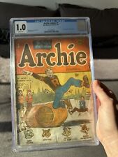 Archie Comics #1 CGC 1.0 1942, Beautiful Cover/Rare Golden Age Key picture