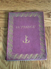 ss France (1912) Photo Art Book / French Line / CGT picture