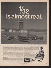 1967 REVELL MODEL AIRPLANE AVIATION MILITARY SPITFIRE CURTISS MK1 TOY AD 11587 picture
