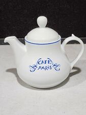 NEW WITH TAG Cafe Paris Set Les Résidences de Bernardaud France Teapot picture