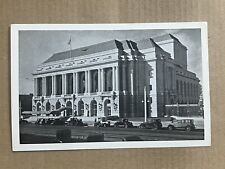 Postcard San Francisco CA California War Memorial Opera House Old Cars Vintage picture