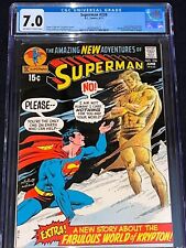 Superman #238 CGC 7.0 - Sand Creature Superman Appearance - 1971 picture