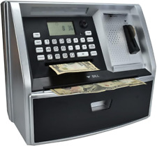 ATM Savings Bank with Debit Card, Electronic Piggy Bank for Real Money, Coin Rec picture
