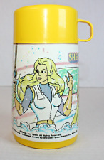 Aladdin Shera Princess of Power Vintage Thermos 1985 Yellow  Cup She-Ra He-Man picture
