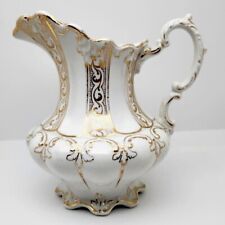 Antique John Maddock & Sons LTD, Royal Vitreous Pitcher, England, 1896 - 1906 picture