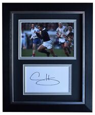 Gavin Hastings Signed 10x8 Framed Autograph Photo Display Scotland Rugby Union  picture