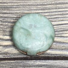 Vintage Green Marble Effect Plastic Lip Stick Compact  picture