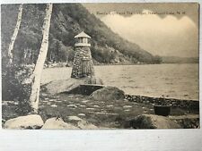 Vintage Postcard 1932 Reed's Lighthouse The Ledges Newfound Lake New Hampshire picture