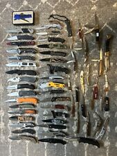 LARGE Lot of Misc Utility Folding Pocket Knives 50+ See Pictures 👀 picture