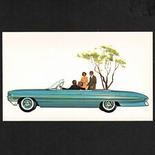 1961 Oldsmobile DYNAMIC 88 Convertible Coupe: Original Promo Postcard UNUSED VG+ picture