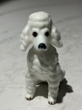 Vintage Rare Ceramic White Poodle Dog (SL) picture