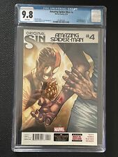 Amazing Spider-Man #4 CGC 9.8 - Cindy Moon Becomes Silk Marvel 2014 picture