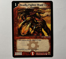 Duel Masters - Deadly Fighter Braid Claw - DM01 - 74/110 - Uncommon - VLP/NM picture