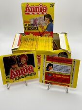 1982 VINTAGE TOPPS ANNIE Sticker Album Unopened Pack picture