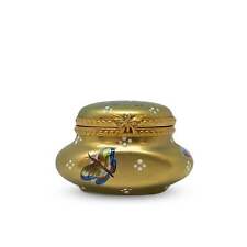 Rochard Limoges France Gold/Butterfly Trinket Box picture