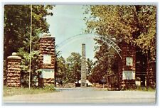 c1960's Entrance To Prairie Grove Battlefield Park Prairie Grove AR Postcard picture