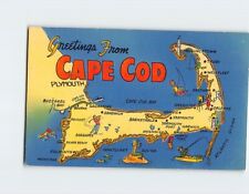 Postcard Greetings from Cape Cod Massachusetts USA North America picture
