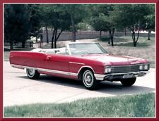 1966 Buick Electra convertible, Flat Flexible, Refrigerator Magnet, 42 MIL Thick picture