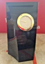 Vintage Movado BLUE IDIGINTE Clock GEMSTONE COLLECTION RARE MSRP $500 picture