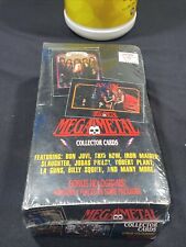 Mega Metal Collector Cards, Year 1991, Heavy Metal, Impel, New, Factory Sealed picture