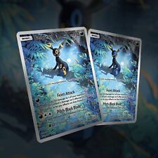 Umbreon Full Art Card + Free Shiny Verson Custom Made picture