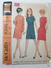 McCall's 9396 Vintage 1968 Dresses Sewing Pattern Size 12 picture
