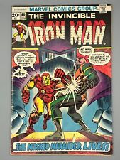 The Invincible Iron Man #60 (1973) - Masked Marauder ~ VG 4.0 - MISSING MVS picture