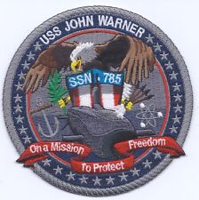 USS John Warner SSN 785 - Submarine Patch - Cat No. C7055  picture