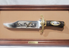 Franklin Mint The American Eagle Bowie Knife by Ronald Van Ruyckevelt picture