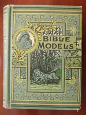 BIBLE MODELS 1896 Charles Foster Illustrated Antique Book Rev. Richard Newton picture